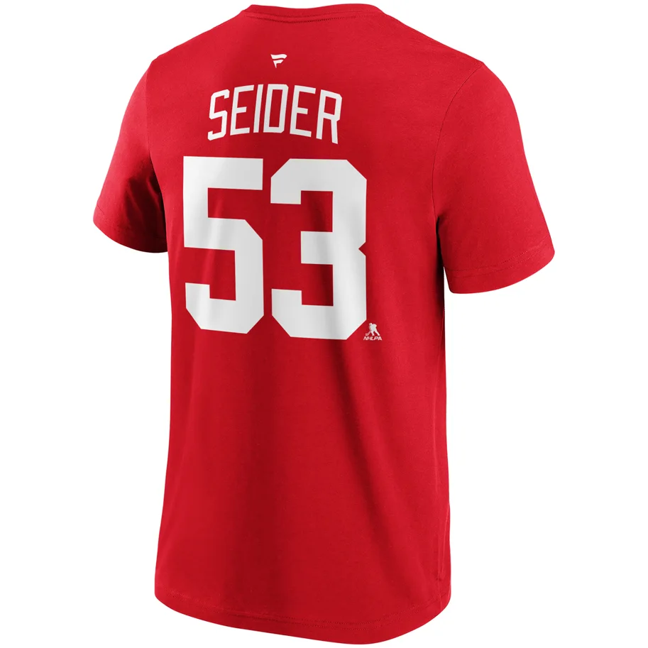 Detroit Red Wings N&N Graphic T-Shirt Seider 53 XL