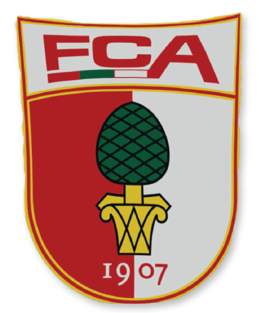 FC Augsburg Kissen Wappen 30x45cm