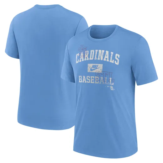 St. Louis Cardinals Nike Cooperstown Triblend Tee L