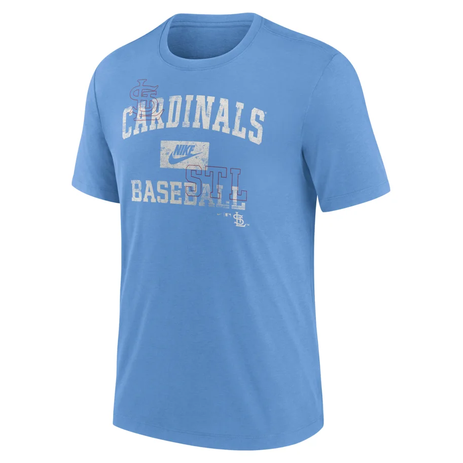 St. Louis Cardinals Nike Cooperstown Triblend Tee L