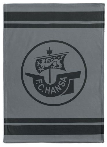 Hansa Rostock Sherpadecke Logo 150x200cm
