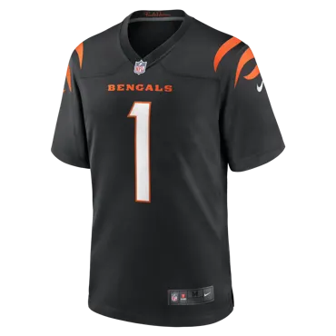 Cincinnati Bengals Nike Home Game Jersey Chase 1 L