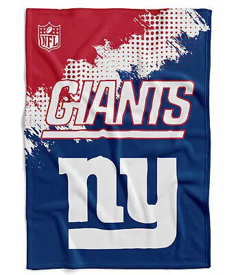 New York Giants Flannel Decke /Throw "CORNER" 150x200cm