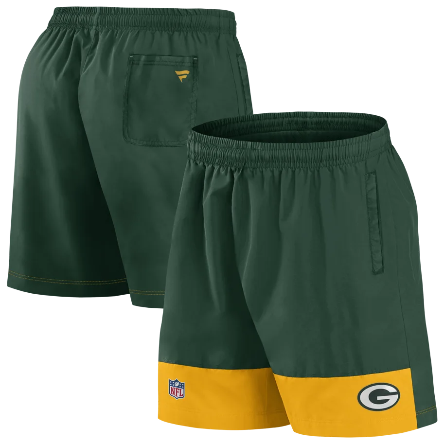 Green Bay Packers Woven Short 2XL
