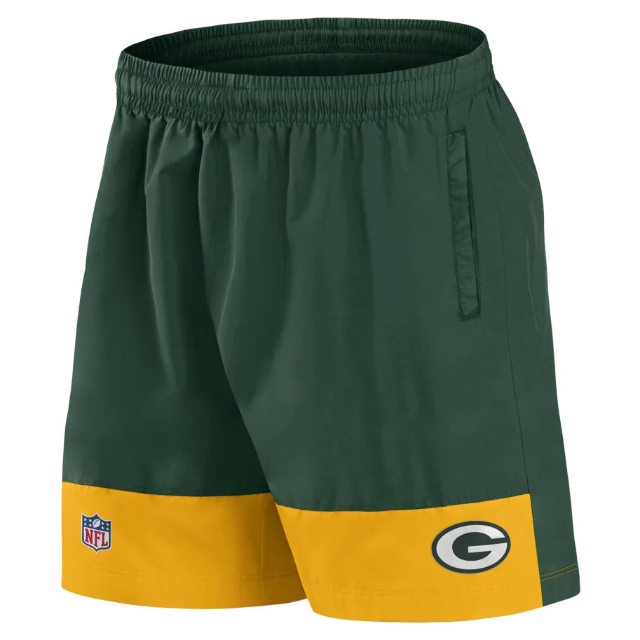 Green Bay Packers Woven Short 2XL