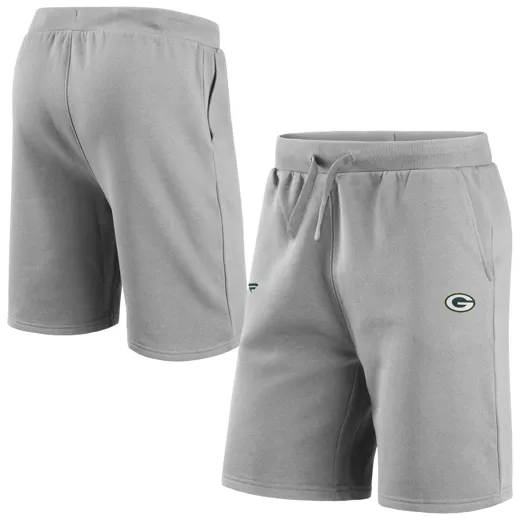 Green Bay Packer Primary Logo Graphic Fleece Short L