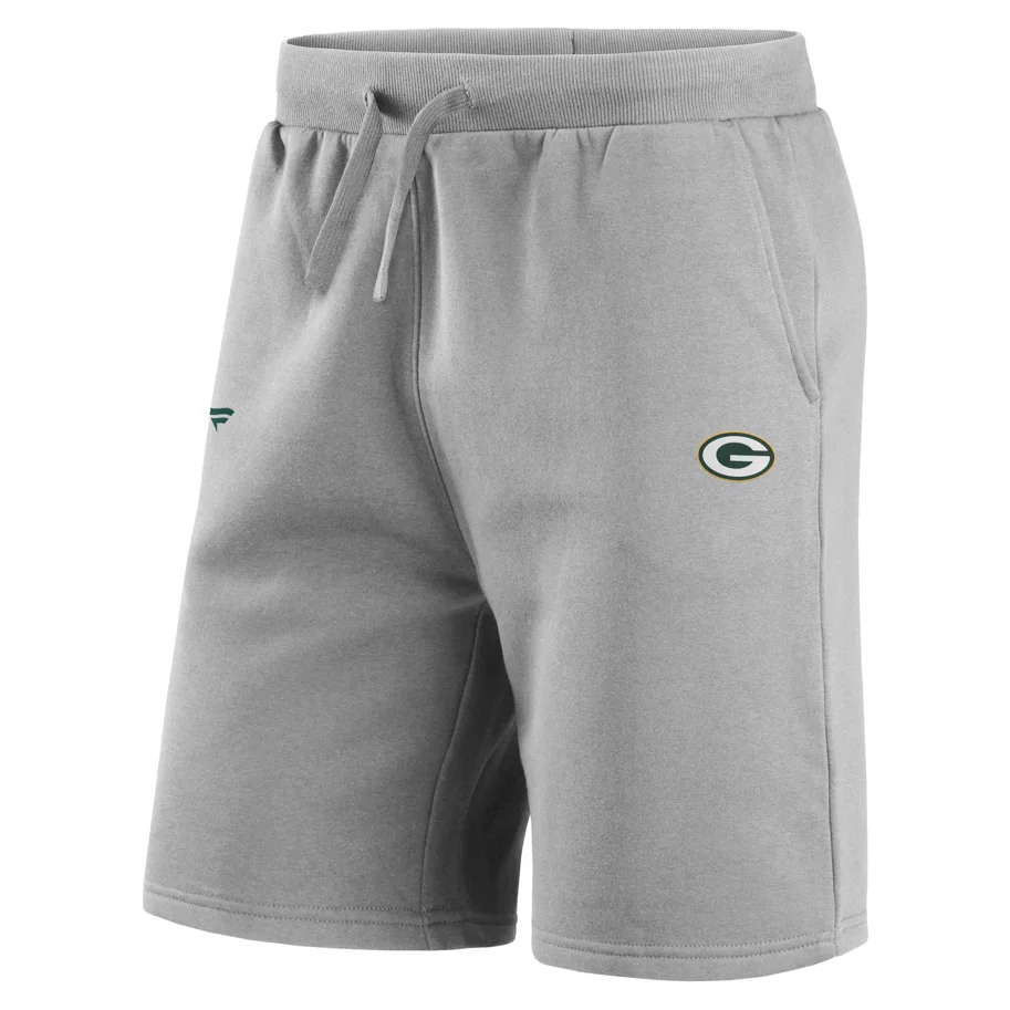 Green Bay Packer Primary Logo Graphic Fleece Short L