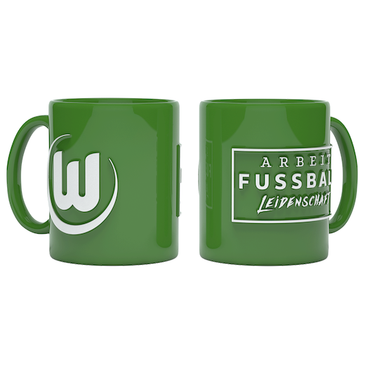 VfL Wolfsburg Tasse AFL Relief 