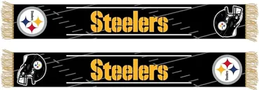 Pittsburgh Steelers HD Knitted Jaquard Scarf  145x20cm