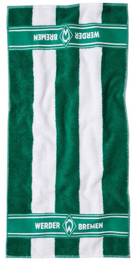 SV Werder Bremen GOTS Duschtuch Streifen 70x140cm