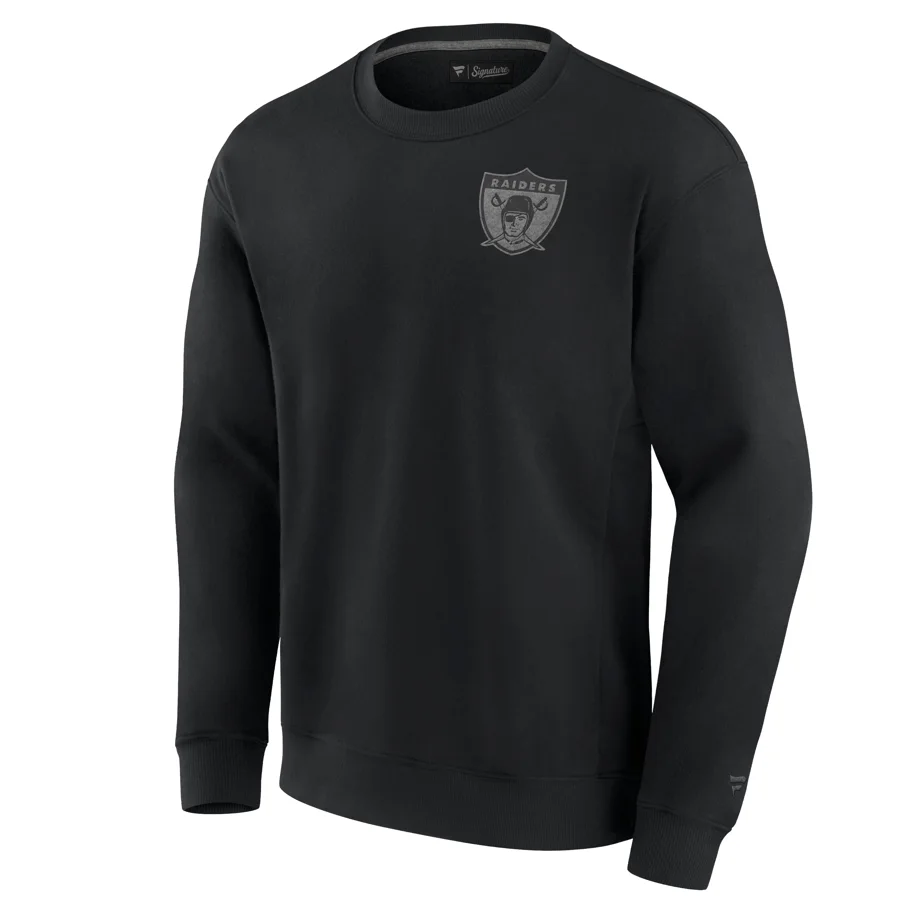 Las Vegas Raiders Heritage Fleece Crew Sweatshirt L