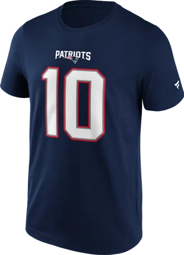 New England Patriots Graphic T-Shirt Jones 10 XL