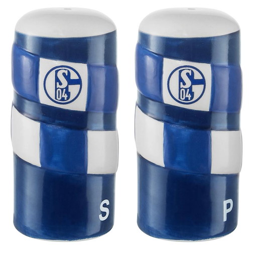 FC Schalke 04 Salz- und Pfefferstreuer Schal 