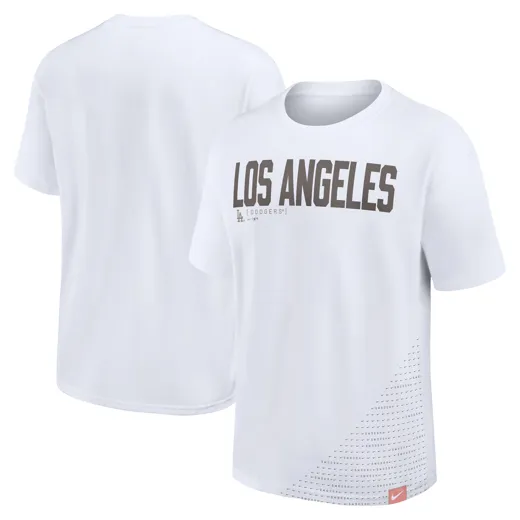 Los Angeles Dodgers Nike Statement Swoosh Tee L