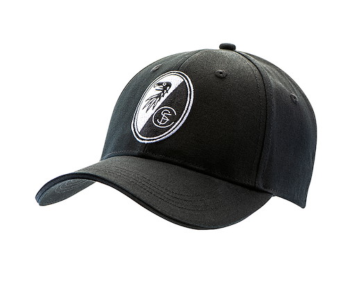 SC Freiburg Cap "Basic Wappen" schwarz 
