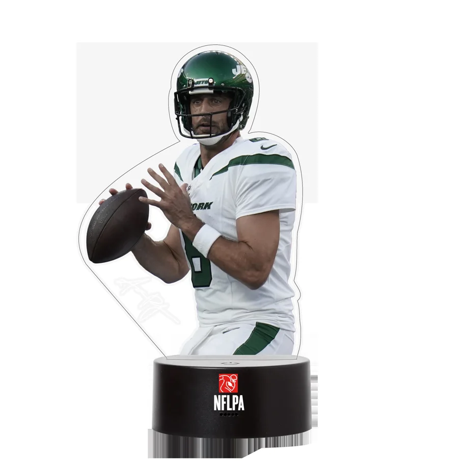 New York Jets NFL LED Light Player "RODGERS" 