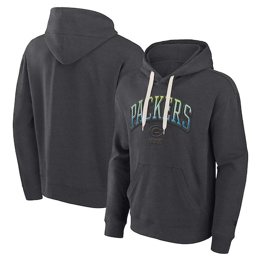 Green Bay Packers Gradient Fleece Pullover Hoodie XL