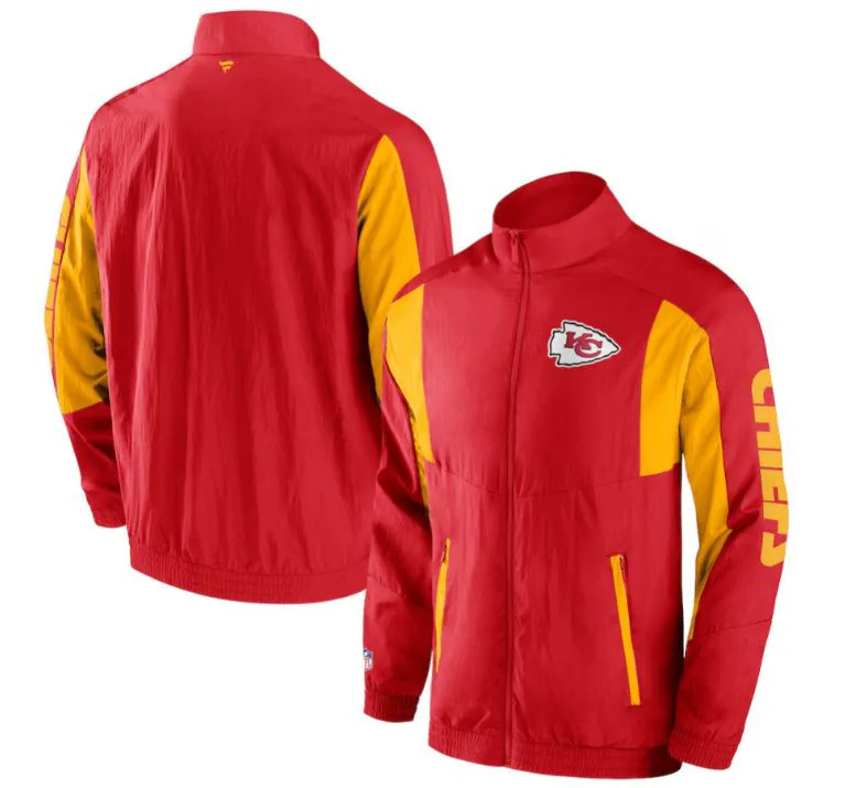 Kansas City Chiefs Woven Track Jacket M