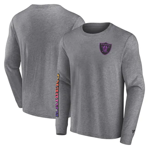 Las Vegas Raiders Gradient LS Crew Shirt 2XL