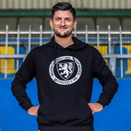 Eintracht Braunschweig Hoodie logo schwarz S