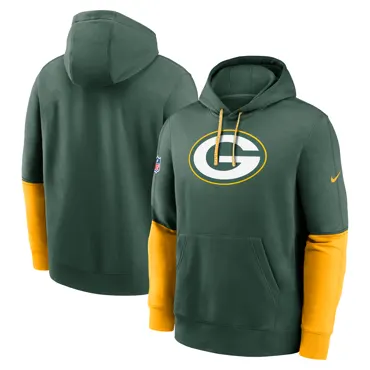 Green Bay Packers Nike Club Hoodie Team Issue S