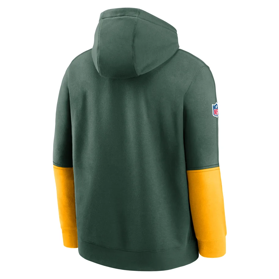 Green Bay Packers Nike Club Hoodie Team Issue S