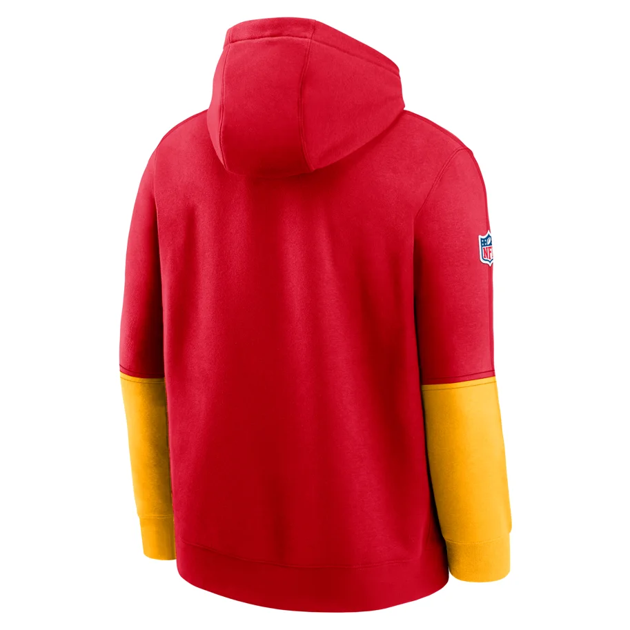 Kansas City Chiefs Nike Club Hoodie Team Issue S