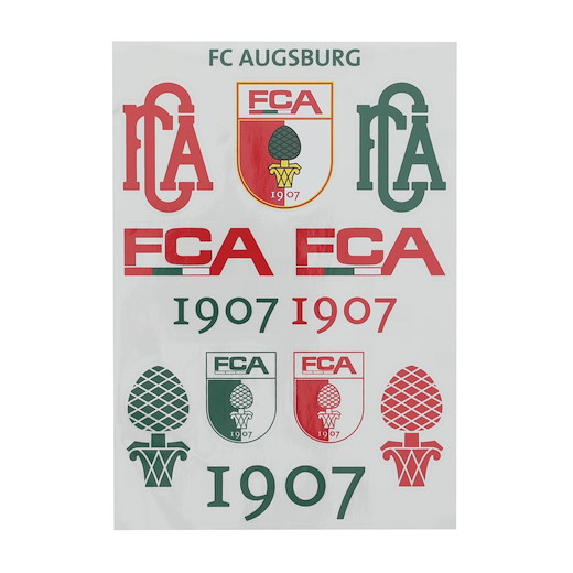 FC Augsburg Aufkleberset 
