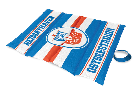 Hansa Rostock Sitz-Faltkissen Ostseestadion 