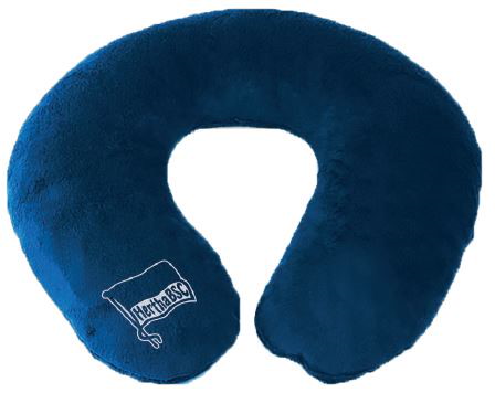 Hertha BSC Nackenkissen Navy 25,5x28x10cm