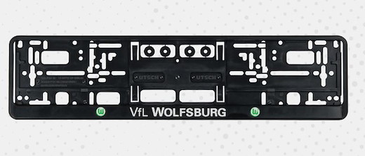VfL Wolfsburg Kennzeichenrahmen 