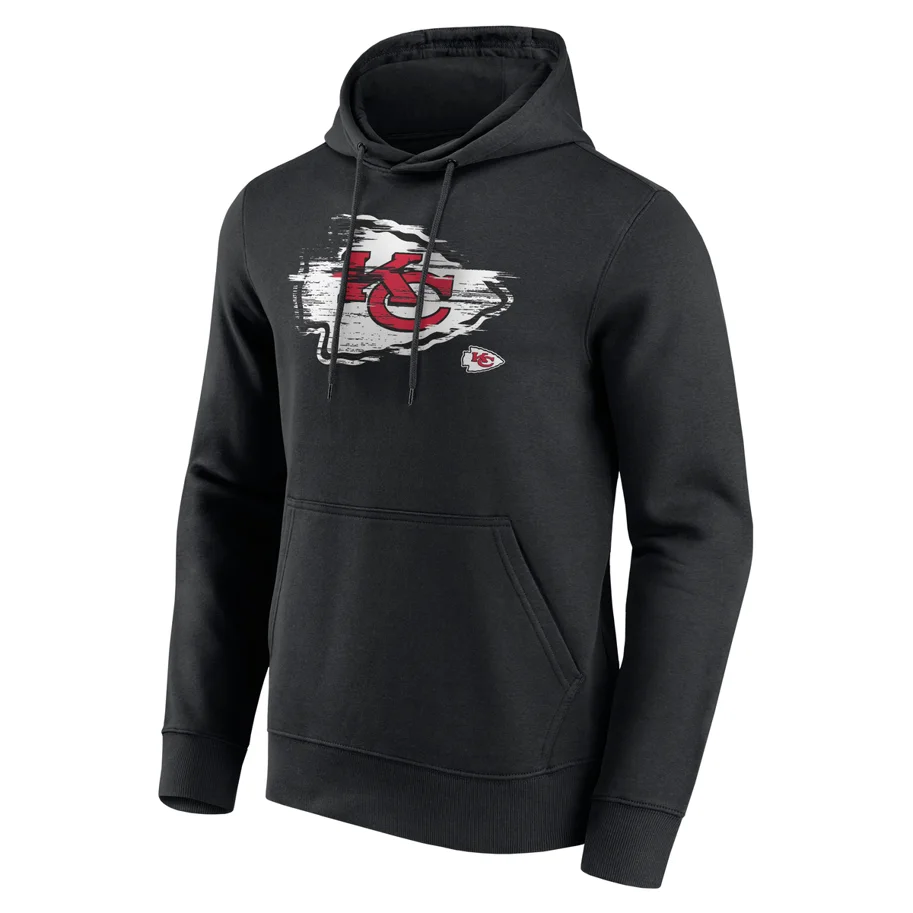 Kansas City Chiefs Worn Graphic Hoodie XL
