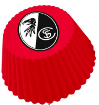 SC Freiburg Muffinförmchen "Wappen" (40 Stück) 