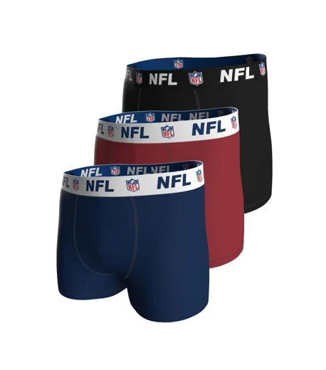 NFL Shield 3pk Boxers M