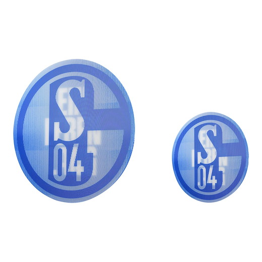 FC Schalke 04 Aufkleber-Set Ein Leben lang 