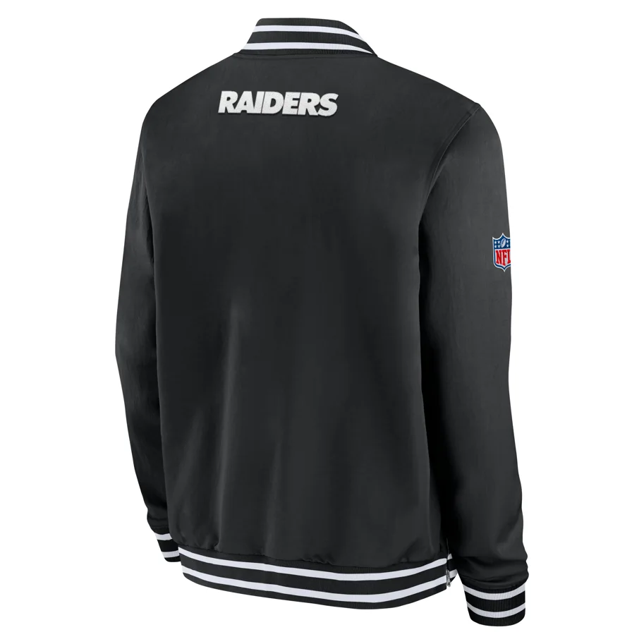 Las Vegas Raiders Nike Coach Bomber Jacket XL