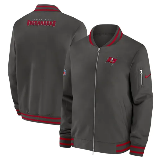Tampa Bay Buccaneers Nike Coach Bomber Jacket M