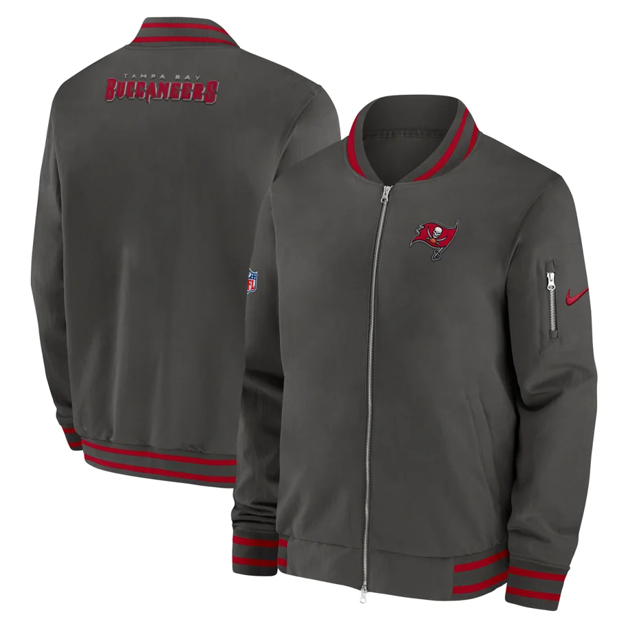 Tampa Bay Buccaneers Nike Coach Bomber Jacket M