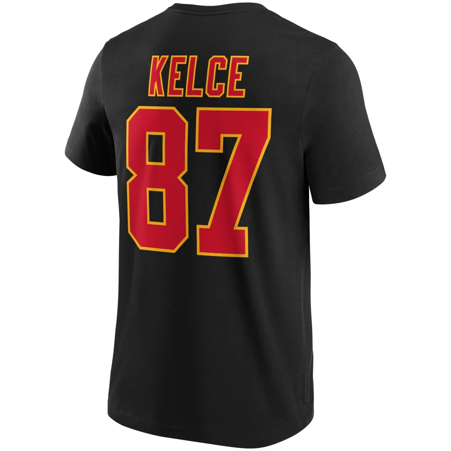 Kansas City Chiefs Graphic T-Shirt Kelce 87 L