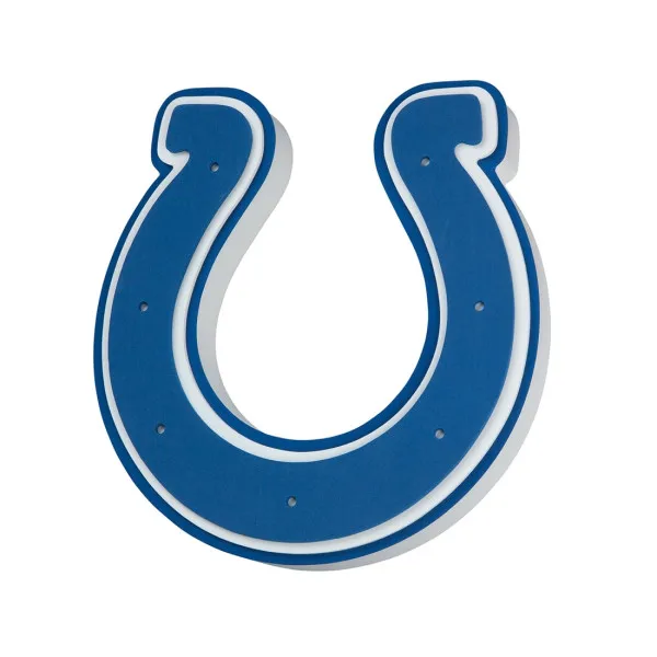 Indianapolis Colts 3D FanFoam Super Size Wall Sign ca. 35x35x3cm