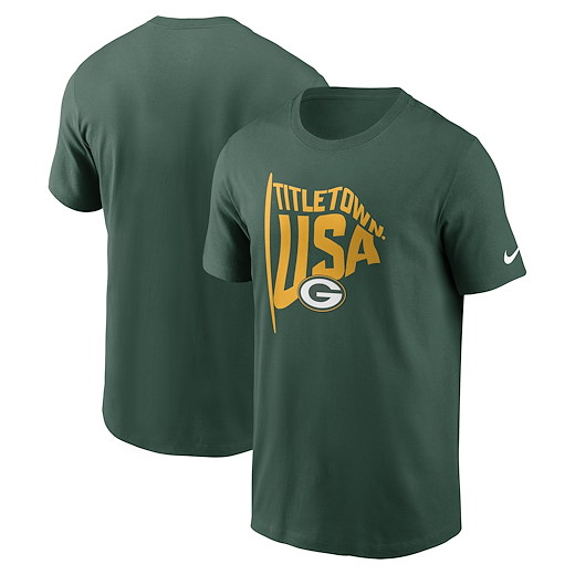 Green Bay Packers Nike Local Essential T-Shirt S