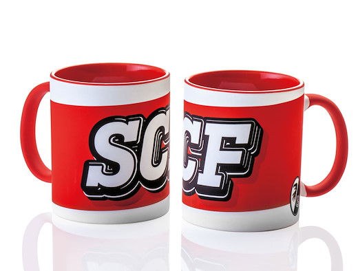 SC Freiburg Tasse Softtouch"SCF" 