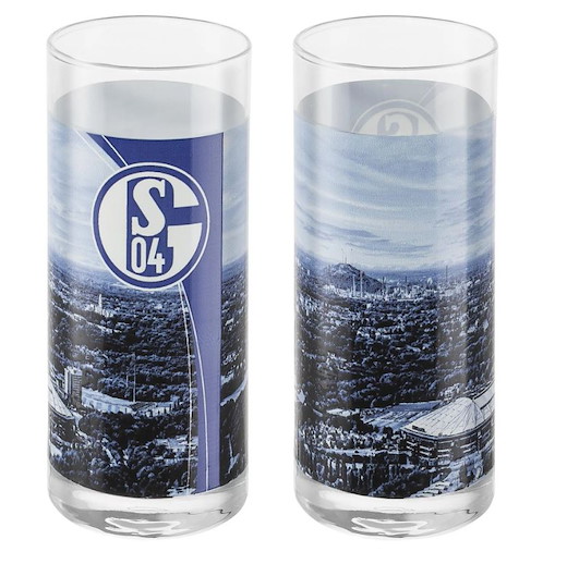 FC Schalke 04 Glas 2er-Set 