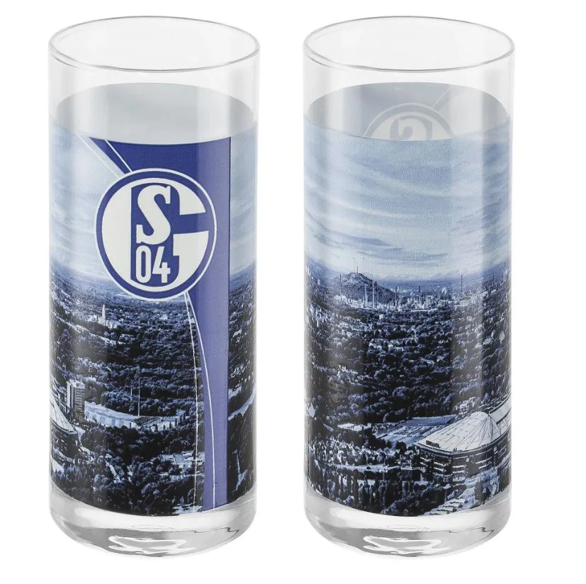 FC Schalke 04 Glas 2er-Set 