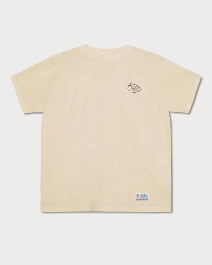 Kansas City Chiefs 89 Band T-Shirt cream XL