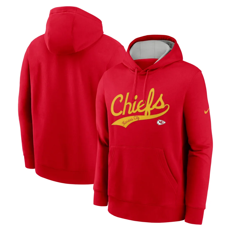 Kansas City Chiefs Nike Club Fleece Hoodie L