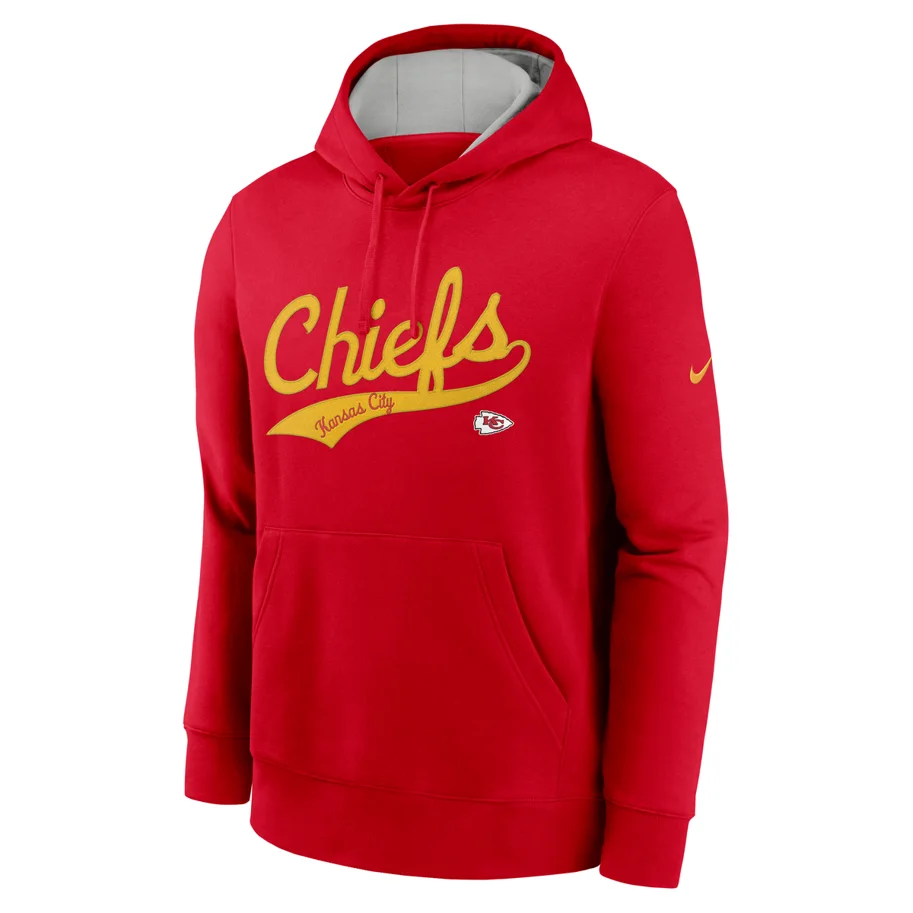 Kansas City Chiefs Nike Club Fleece Hoodie L