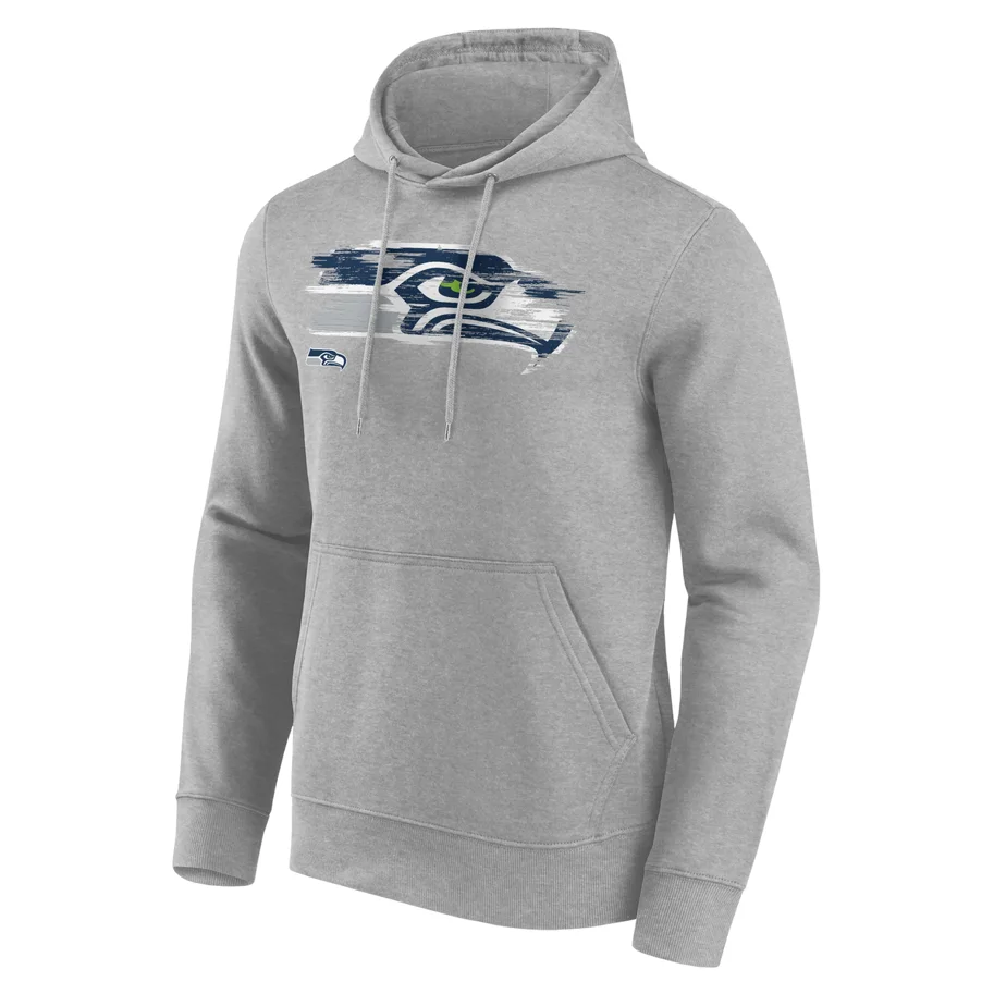 Seattle Seahawks Worn Graphic Hoodie 2XL