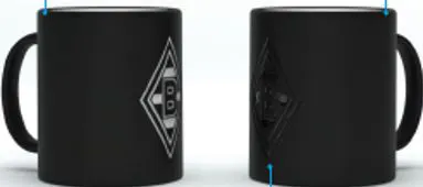 Borussia M'Gladbach Magic-Mug "Emblem" 
