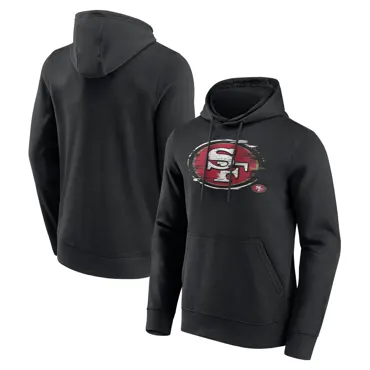 San Francisco 49ers Worn Graphic Hoodie S